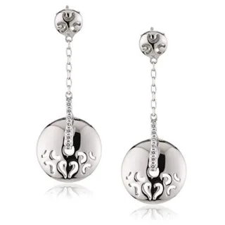 Orphelia Damen-Ohrhänger Sterling-Silber 925, Silber ZO-5851