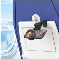 XLAYER Handy-Halterung TravelBuddy Handyhalterung I verstellbare Klemmhalterung I 360°Drehbar
