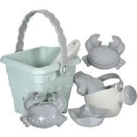 KINDSGUT Sandform-Set, (Set, 7-er Set), Sand-Spielzeug, Schippe, Förmchen, Tilda, Sandkasten, Outdoor, draußen