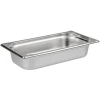 APS Aufbewahrungssystem GN 1/3 Behälter 32,5 x 17,6 cm, Edelstahl, (1-tlg), Gastronorm-Behälter, zum Anrichten und Lagern von Speisen