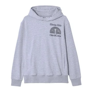 Ellesse - "Club Di Corsa" Kapuzenpullover für Herren (Hellgrau)