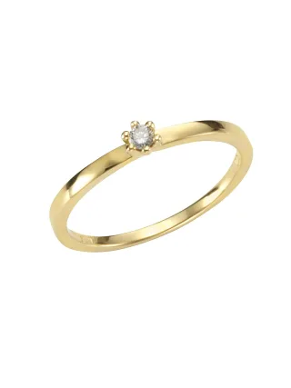 Orolino Ring Gold 750 mit Brillant 0,05ct.