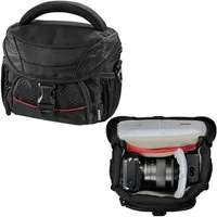 Hama Kameratasche Kamera-Tasche Pittsburgh 100 Foto-Tasche Universal (Set), Case Schultergurt Tragegriff Zubehör-Fächer Systemkamera Digitalkamera