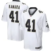 Nike Footballtrikot Nike Trikot New Orleans Saints NFL Road Game Jersey Kamara 41