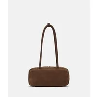 Liebeskind Berlin Schultertasche Jil Satchel S, Handliche Schultertasche aus Veloursleder
