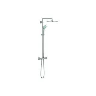 Grohe Euphoria 310 Duschsystem 26075DC0 supersteel, mit Brausethermostat für Wandmontage