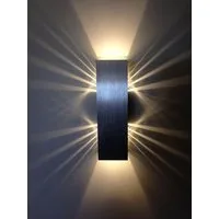 SpiceLED LED Wandleuchte SpiceLED Wandleuchte ShineLED - dimmbare Wandlampe - 6W - Warmweiß, Warmweiß (2700 K), LED fest integriert, Warmweiß, Patentiertes Design