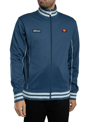 Ellesse Milan Trainingsjacke, Blau