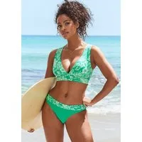 Venice Beach Bustier-Bikini-Top Moloka, mit tropischem Print