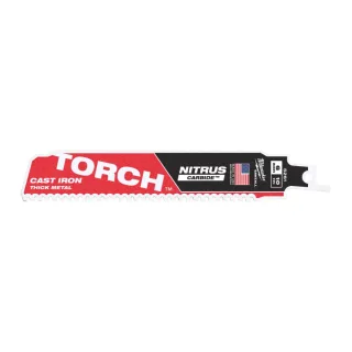 Milwaukee Säbelsägeblatt Metall THE TORCH NITRUS HM-bestückt 10TPI - 1 Stück - 48476251