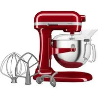 KitchenAid Küchenmaschine 5KSM60SPXEER, 375 W, 5,6 l Schüssel, Kabelaufwicklung, Hitzeabschaltung, Soft Start, Zubehörnabe