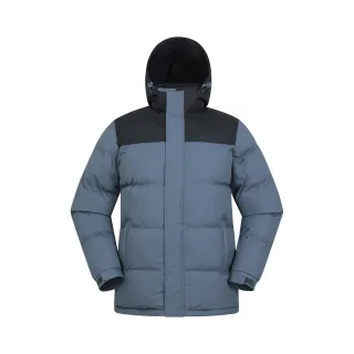 Mountain Warehouse Gefütterte Herrenjacke mit Snow Borg-Futter (Grau)