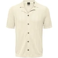 ONLY & SONS Kurzarmhemd -Only & Sons – Herren Baumwoll-Cardigan kurzarm