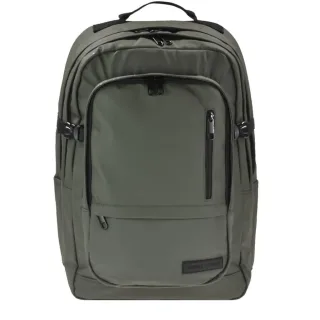 Regenabweisender Rucksack aus Nylon in olivegrey mit Laptopfach | Greenburry. Eine strukturierte Aufteilung für Ihren geordneten Alltag im Beruf.