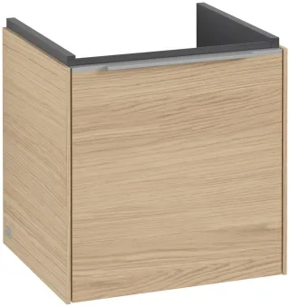 Villeroy & Boch Subway 3.0 Waschbeckenunterschrank, 1 Tür, 423 x 432 x 361,5 mm, Nordic Oak / Nordic C58200VJ
