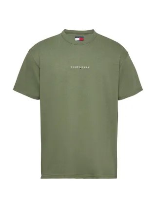 Tommy Jeans - T-Shirt grün - Gr. - L