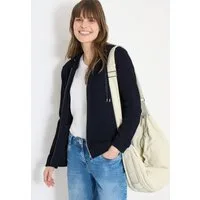 CECIL Sweatjacke mit Kapuze