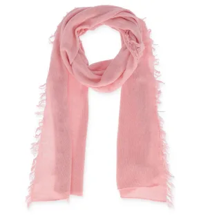 Halsüberkopf Accessoires - Schal mit Franse 195x65 rosé - Gr. - OS