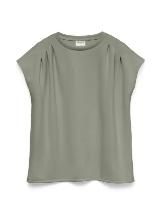 Aware - AWLUISA SS O-NECK TOP Seagrass - Gr. - M