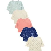 TupTam Wickelshirt TupTam Baby Mädchen Langarm Wickelshirt Baumwolle 5er Set