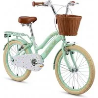 BERLIN BIKE Kinderfahrrad Harmony 16 Zoll für Jungen und Mädchen mit Stützräder, 1 Gang, 1 Gang, Spielerisch Balance und Motorik fördern