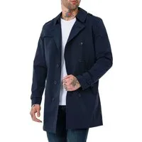 RedBridge Trenchcoat mit Gürtel und doppelreihigem Design Casual