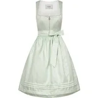 Nübler Trachtenkleid Midi Dirndl Gina in Grün von Nübler - Rocklänge 60 cm
