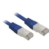 Patchkabel RJ45 Cat.5e FTP blau, 5 Meter, Retail