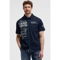 CAMP DAVID Kurzarmhemd mit Brusttasche