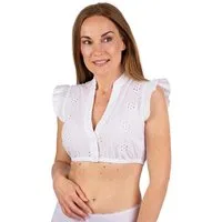MarJo Dirndlbluse Dirndlbluse - KUNREUTH - offweiß