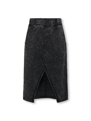 KIDS ONLY - KOGDONNA WASHED SKIRT UB SWT black - Gr. - 158