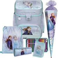 Scooli Schulranzen 1.Klasse Mädchen EasyFit in unterschiedlichen Sets (6-tlg)