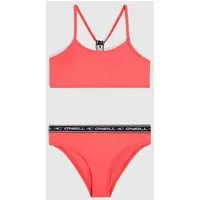 O'Neill Bustier-Bikini O'NEILL SPORTCLUB BIKINI SET mit Logostreifen am Bund