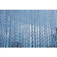 La Tenda Insektenschutz-Vorhang Türvorhang RIMINI 1 Streifenvorhang transparent, 90 x 210 cm, PVC - Länge und Breite individuell kürzbar