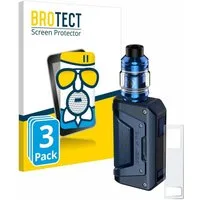 BROTECT Displayschutzglas Folie für GeekVape Aegis Legend 2 L200, 3 Stück, Schutzfolie Glas Panzer Display Schutz matt