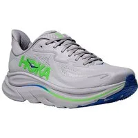 Hoka One One Clifton 10 (Dämpfung) grau/neongrün Herren Laufschuh