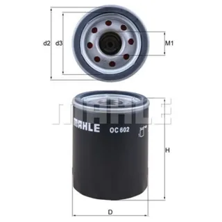 Mahle ?lfilter Jaguar S-Type Xf Xj Xk Land Rover Discovery Range
