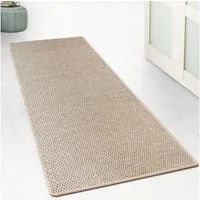 Floordirekt Läufer Kalkutta, robuste & strapazierfähige Sisal-Naturfaser, Rutschfest, rechteckig, Höhe: 5 mm, Sisal Teppichläufer in Boho-Style für alle Räume - verschiedene Größen