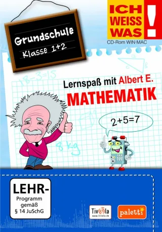 Lernspaß mit Albert E. - Mathematik Grundschule Klasse 1 + 2 (Ich weiss was!) [PC]