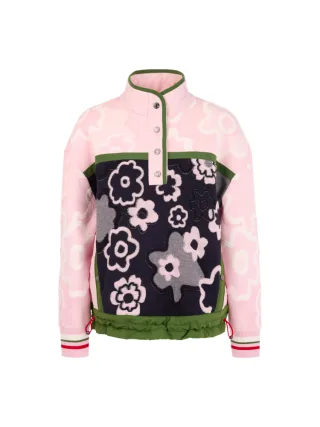 Marc Cain Sports - Trekking-Pullover mit Stehkragen chalk pink - Gr. - 38