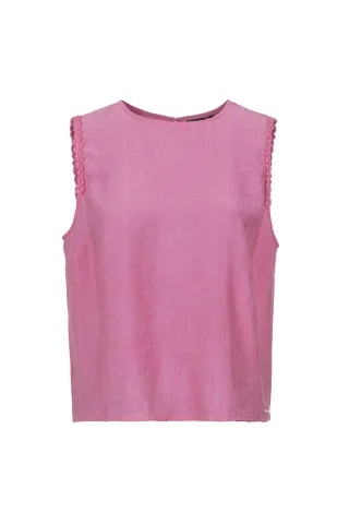squesto - Blusentop tropical pink - Gr. - 36