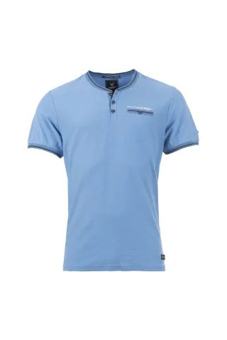 squesto - Shirt 1/2 diving blue - Gr. - L