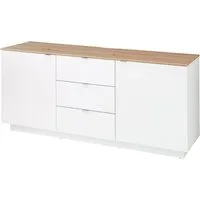 Innostyle TV-Schrank Core, TV-Sideboard Stellmaß B/H/T 180x77x44 cm (1-St) TV-Sideboard mit 2 Holztüren und 3 Schubkästen
