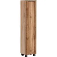 welltime Midischrank Trento, verschiedene Ausführungen und Farben Badmöbel, Breite 30 cm, 1 Tür, Made in Germany