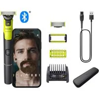 Philips Elektrorasierer OneBlade Face & Body QP4631/65, Aufsätze: 4, 360-Grad-Klinge, inkl. verstellbarem 5-in-1 Kammaufsatz