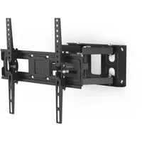 Hama TV-Wandhalterung Schwenkbare TV-Wandhalterung bis 65 Zoll, neigbar, max. 40 kg, schwarz