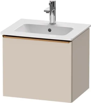 Duravit D-Neo Waschtischunterbau wandhängend Taupe Matt 510x402x440 mm - DE4260004910000 DE4260004910000
