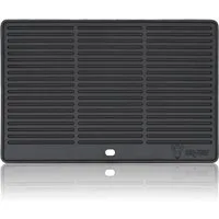 BBQ-Toro Grillplatte Gusseisen, 48,5 x 40 cm, BBQ Plancha pre-seasoned, Grillpfanne