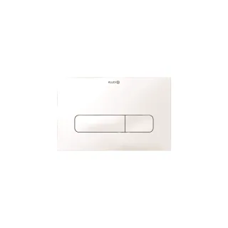 KLUDI UNIFIX Betätigungsplatte 236 x 152 mm mattweiß 30PP0153
