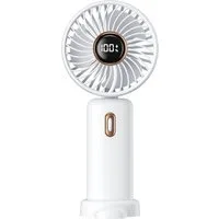 nsihing Handventilator Handventilator klappbar/wiederaufladbar mit Smartphonehalterung, Klein-Hand-Held-USB-Fan Portable Ventilatoren Kleiner